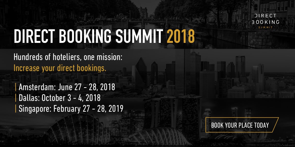 Airbnb:  We're very excited to attend the Direct Booking Summit 2018 