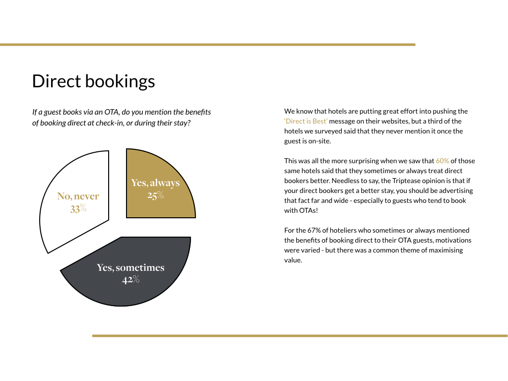 Direct Bookers and Ancillary Revenue 2