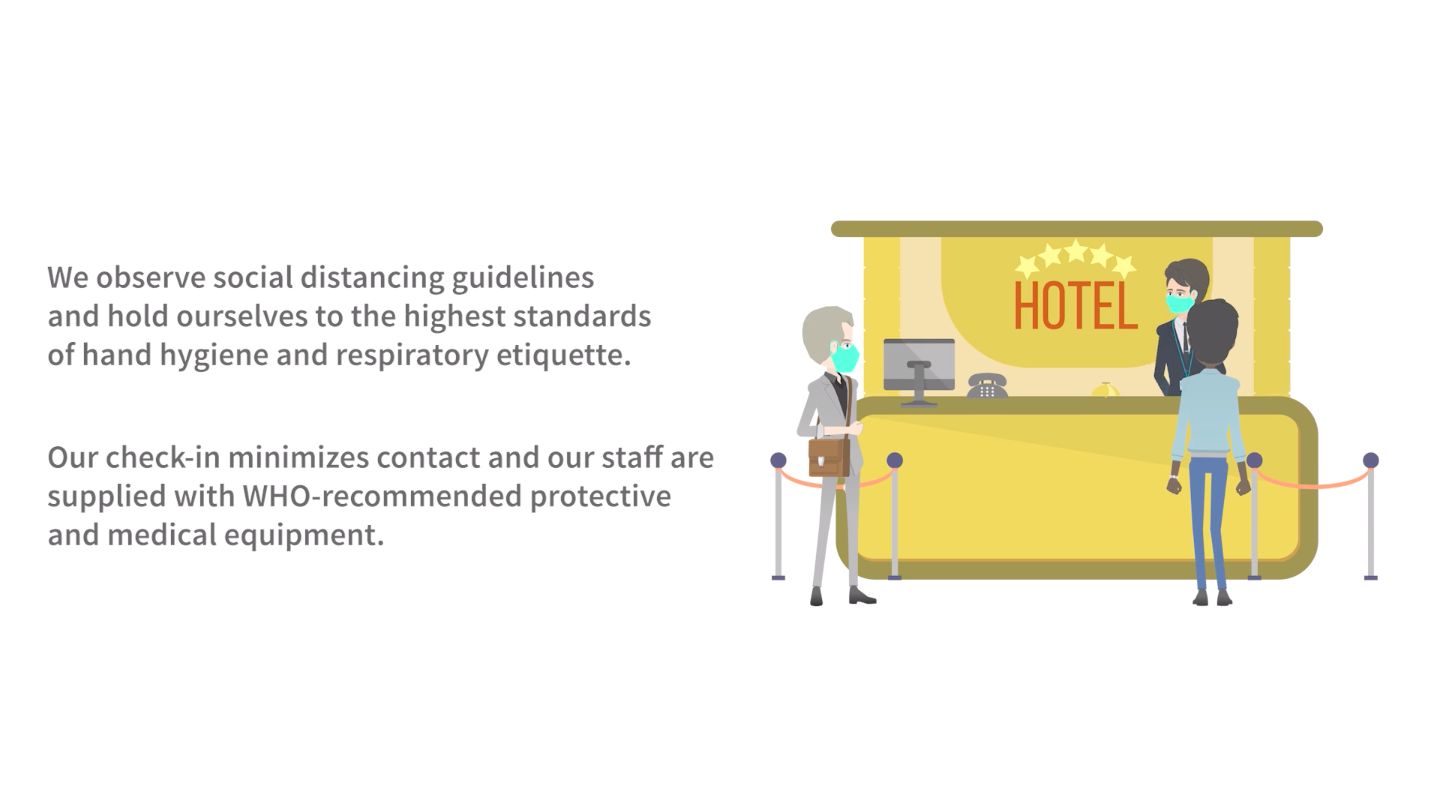 Re-opening your hotel: How to showcase your cleaning standards