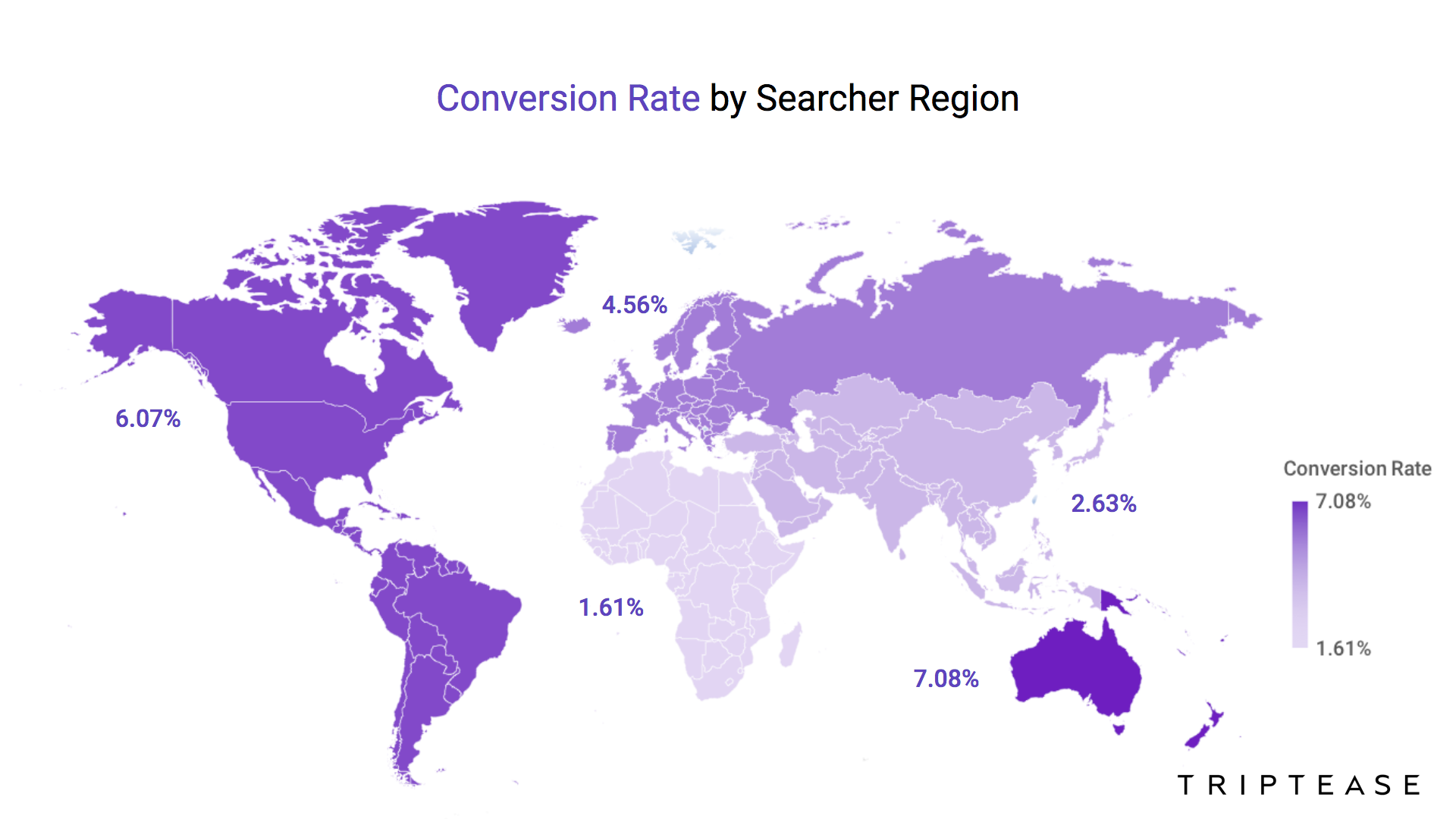 conversion rate map